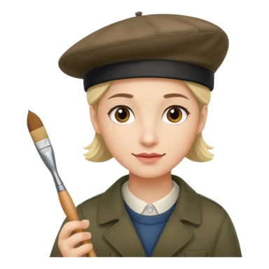 Austrian painter sticker