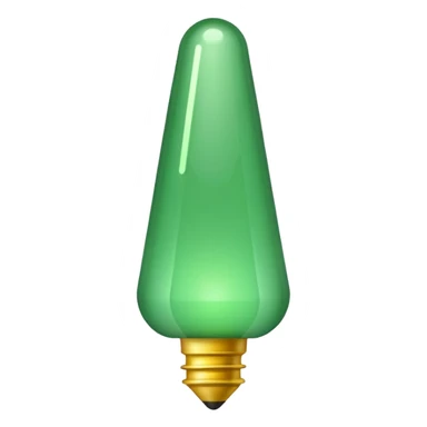 make exclamation point in light green color emoji sticker