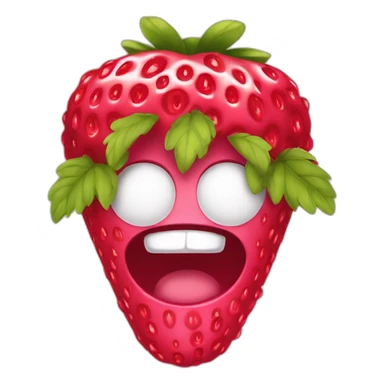 Fraise framboise mirtylle sticker