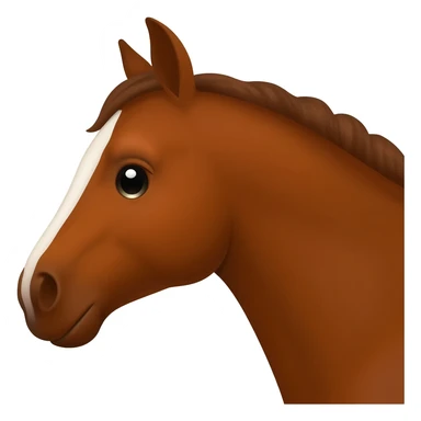 horse head sticker