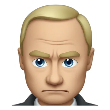Putin angry sticker