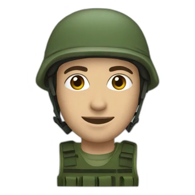 Hamas soldier sticker