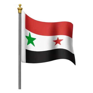 Independent syria flag sticker