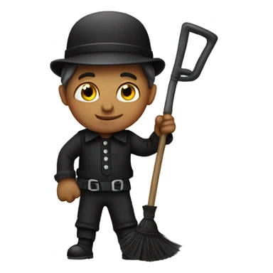 Chimney sweeper sticker