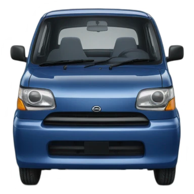 daihatsu dark blue atrai sticker