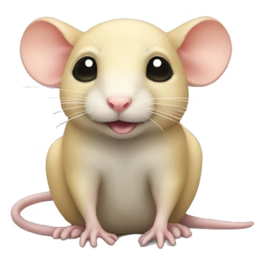 legaly blonde rat sticker