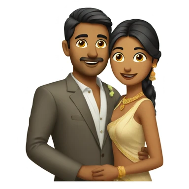 Indian honeymoon sticker