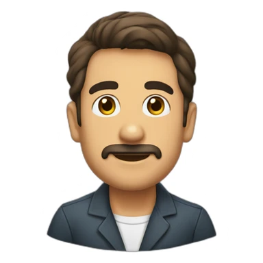 Bueno malo alarde en un peñon sticker