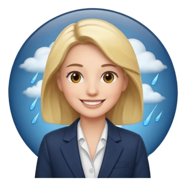 weather-presenter sticker
