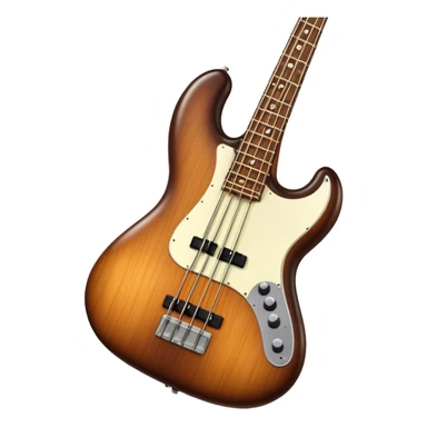 Cinematic Realistic Bass, deep polished wood with rich grain, thick taut strings stretching across its curved body, subtle warm lighting emphasizing its form, glowing with depth and powerful musical resonance. sticker