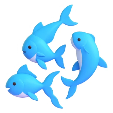 The zodiac symbol Pisces (#00d9ff color sticker