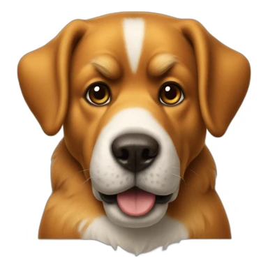 a dog like super mario bros sticker