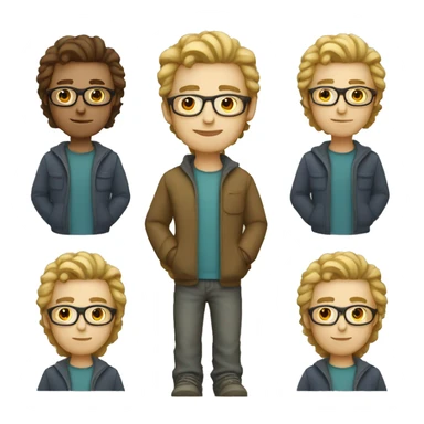  programmer with a MacBook, that has a short French crop cut and white skin, not curly hair - such an emoji would seem to be useful for an avatar sticker