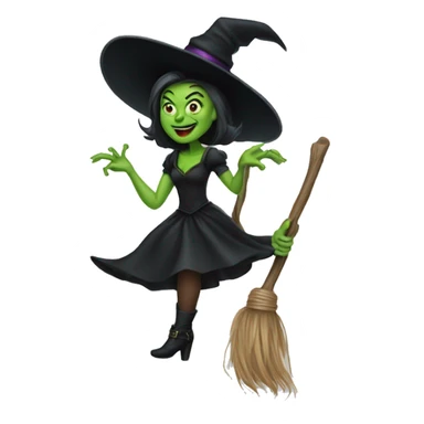 wicked witch of the east  sticker