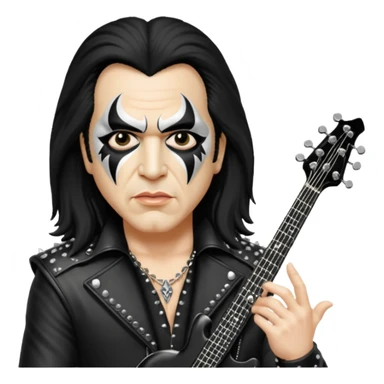Gene Simmons bajista de Kiss sticker