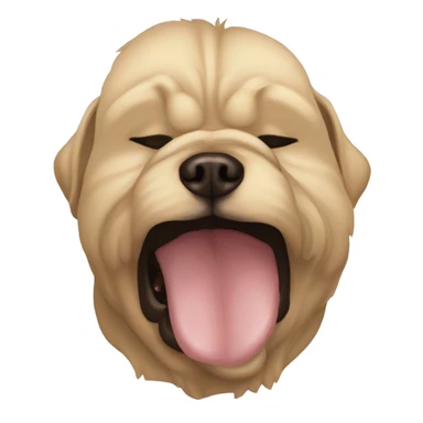 bacio con mano a pugno davanti alle labbra sticker