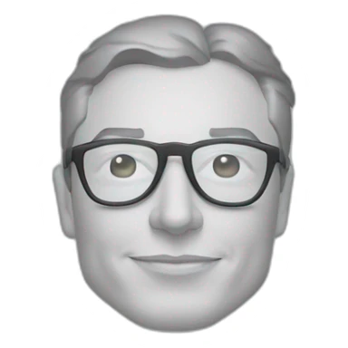  Elon musk qui cligne des yeux en levant ses lunettes de soleil  sticker