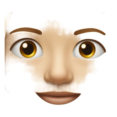 Nostrils smelling sticker