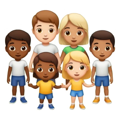 kids playing in the park sticker