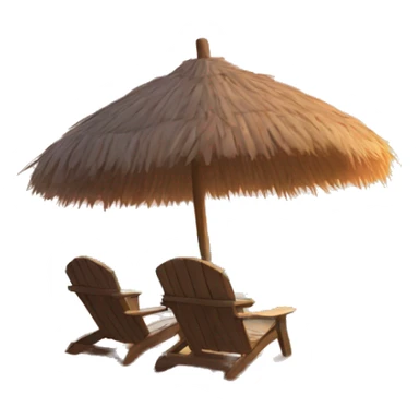 beach with sunset sticker