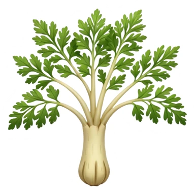 parsley root sticker