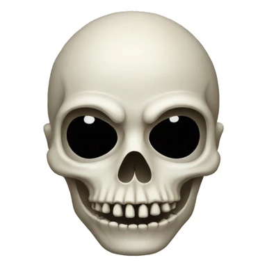 skull wearing covid mask sticker