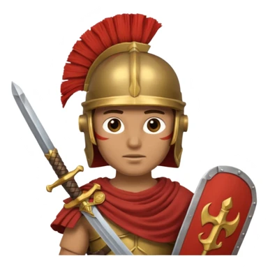 Roman soldier sticker