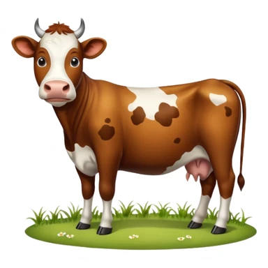 La vacca sticker