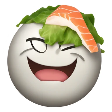 Happy spicy tuna sticker