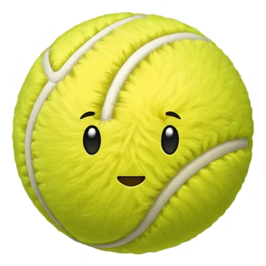 tennis ball  sticker