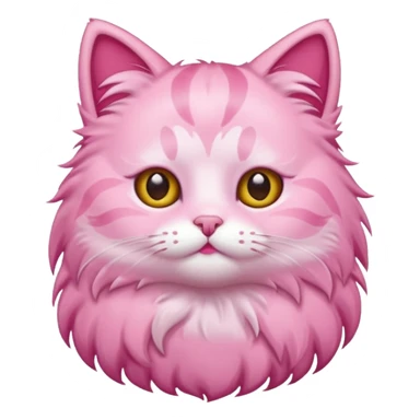 a cute pink cat sticker unlocked  sticker