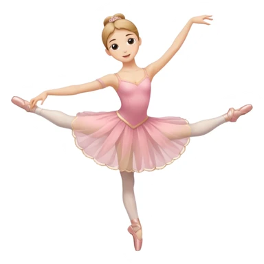 Ballerina (arabesque) sticker