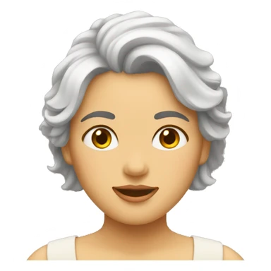 Femme enceintes qui rigole sticker