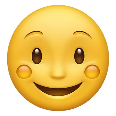 Normal happy face sticker