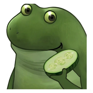 Mascarilla pepino sticker