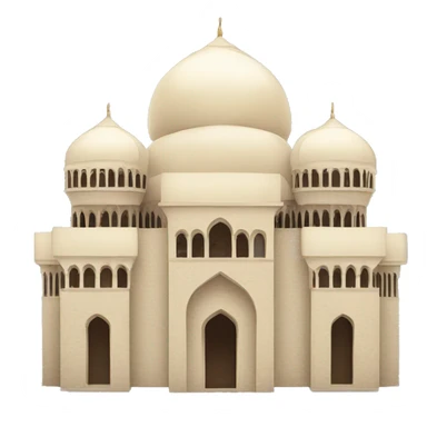 Arabian beautiful building sticker