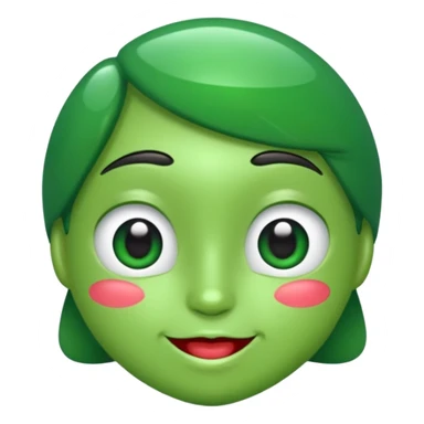 1 grano de poroto 🫘 con cara amorosa  sticker