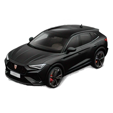cupra formentor black  sticker
