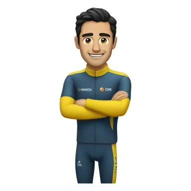 contador feliz por un curso sticker