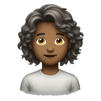 boy-long-hair sticker