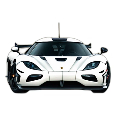 Koenigsegg agera sticker