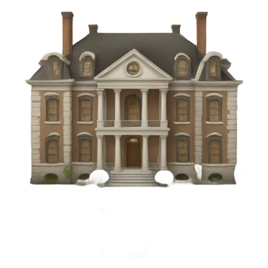 Old money mansion  sticker