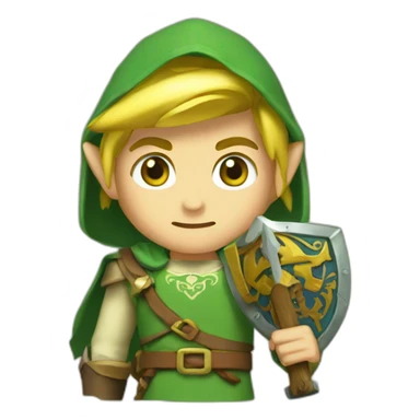 link zelda sticker
