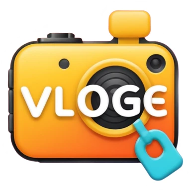 Vlog logo sticker