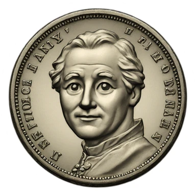 one shilling (coin) sticker