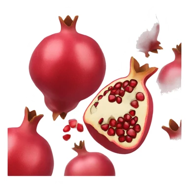 pomegranate emoji sticker