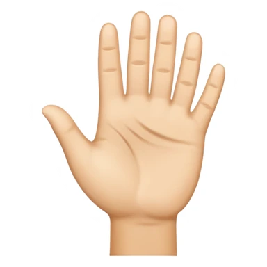 Half-raised 👍 sticker