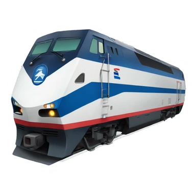 Amtrak train sticker