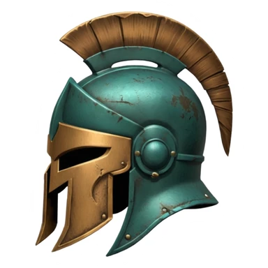 spartan head sticker