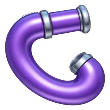 Purple banger sticker